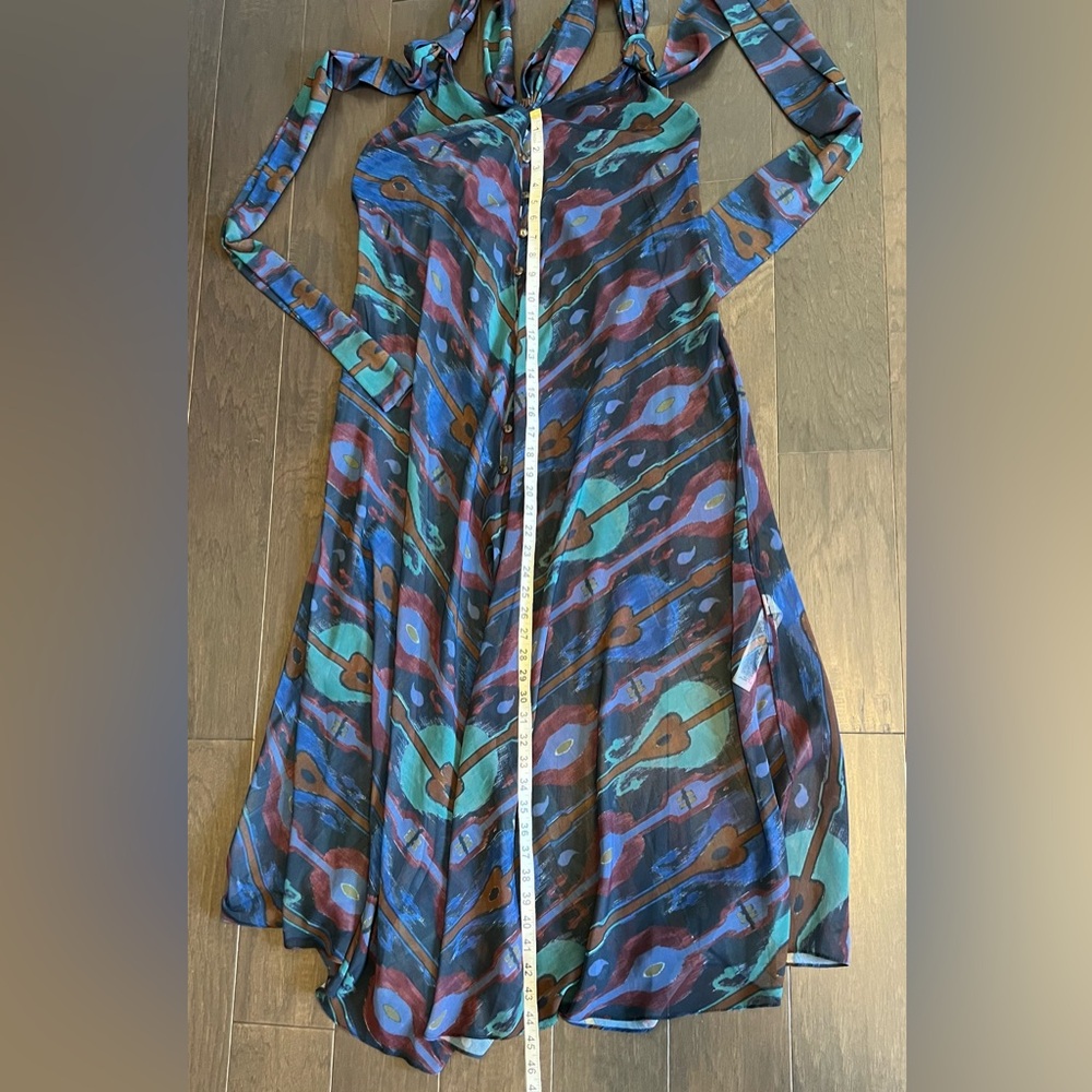 Zara Sheer Maxi Dress size M/L - Picture 14 of 15